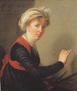 VIGEE-LEBRUN, Elisabeth Self Portrait (san 05) oil painting image